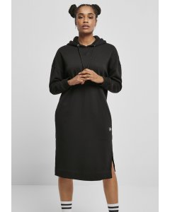Damenkleider // Starter Ladies Long Hoody Dress black