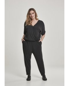 Damenoverall // Urban classics Ladies Modal Jumpsuit black