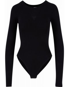 Urban Classics / Ladies Stretch Jersey Longsleeve Body black