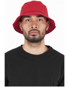 Hüt // Flexfit Flexfit Cotton Twill Bucket Hat red