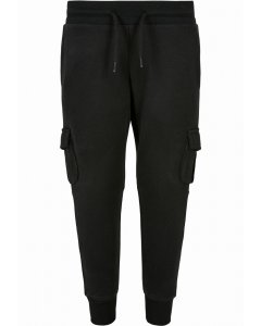Kinder jogginghosen // Urban classics Boys Fitted Cargo Sweatpants black