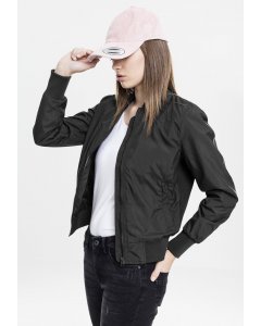 Damen-Bomberjacke // Urban classics Ladies Light Bomber Jacket black
