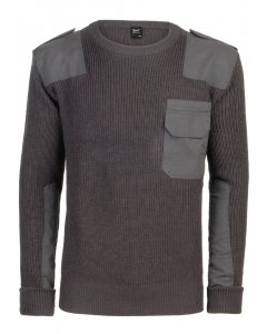 Herrenpullover // Brandit  Military Sweater anthracite