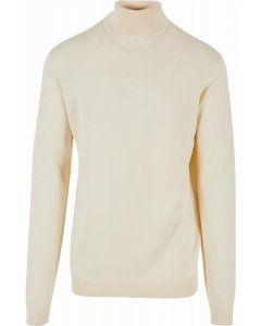 Urban Classics / Knitted Turtleneck Sweater whitesand