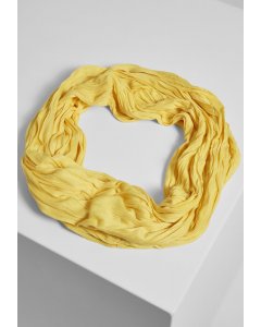 Schal // MasterDis Wrinkle Loop Scarf yellow