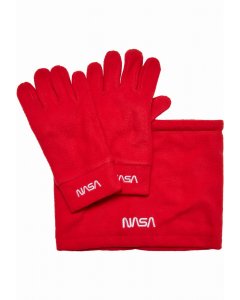 Mister Tee / NASA Fleece Set red