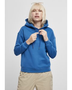Damen-Sweatshirt // Urban classics  Ladies Hoody sporty blue