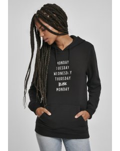 Damen-Sweatshirt // Mister Tee Ladies Blink Hoody black