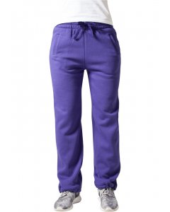 Damen-Traininganzug // Urban classics Loose-Fit Sweatpants purple