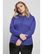 Damen-Sweatshirt // Urban classics Ladies Hoody bluepurple