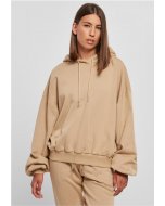 Damen-Sweatshirt // Urban Classics / Ladies Organic Oversized Terry Hoody unionb