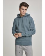 Herren-Sweatshirt // Urban Classics Basic Sweat Hoody dusty blue