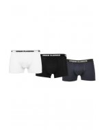 Boxershorts // Urban classics Organic Boxer Shorts 3-Pack white/navy/black