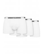 Boxershorts // Urban classics Organic Boxer Shorts 3-Pack white+white+white
