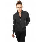 Damenjacke // Urban classics Ladies Diamond Quilt Nylon Jacket black