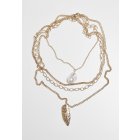 Urban Classics / Indiana Plate Necklace gold