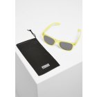 Sonnenbrille // Urban classics Sunglasses Likoma UC neonyellow