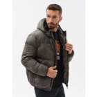 Men's winter jacket C529 - khaki