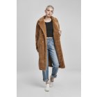 Urban Classics / Ladies Oversized Teddy Coat loam