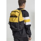 Urban Classics / Backpack Colourblocking chrome yellow/black/black