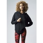 Damen-Sweatshirt // Urban classics Ladies Oversized Terry Hoody black