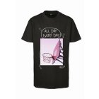 Kinder-T-shirt // Mister tee Kids All Day Every Day Pink Tee black