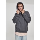 Herren-Sweatshirt // Urban Classics Blank Hoody charcoal