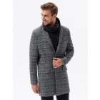 Men's coat C499 - black