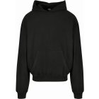 Herren-Sweatshirt // Urban Classics / Rib Terry Boxy Hoody black