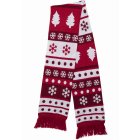 Schal // Urban Classics Christmas Scarf Dots red/white