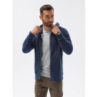 Men's zip-up sweatshirt B1145 - navy
