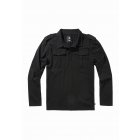 Brandit / Jersey Poloshirt Willis longsleeve black