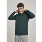 Herren-Sweatshirt // Urban Classics Basic Sweat Hoody bottlegreen