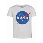 Kinder-T-shirt // Mister tee Kids NASA Insignia Short Sleeve Tee white