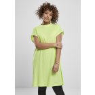 Damenkleider // Urban classics Ladies Turtle Extended Shoulder Dress electriclime