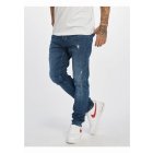 Jeanshose // DEF / Skom Slim Fit Jeans Washed denimblue