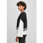 Frauentop // Urban Classics / Ladies Cropped Knit College Slipover black