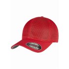 Baseballmütze // Flexfit FLEXFIT 360 OMNIMESH CAP red