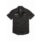 Herrenhemd // Brandit / Luis Vintage Shirt Short Sleeve black