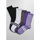 Socken // Urban Classics Double Stripes Socks 7-Pack multicolor