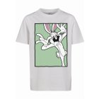 Kinder-T-shirt // Mister tee Kids Looney Tunes Bugs Bunny Funny Face Tee white