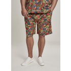 Shorts // Urban Classics Pattern Resort Shorts black/tropical