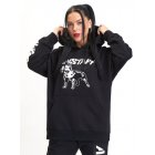 Damen-Sweatshirt // Amstaff Woman Logo Hoodie - schwarz