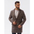 Men's coat C499- brown