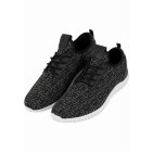 Urban Classics / Knitted Light Runner Shoe black/grey/white