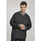 Herrenpullover // Urban Classics Warm Up Pull Over blk/gry