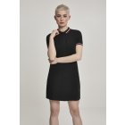 Damenkleider // Urban Classics Ladies Polo Dress black