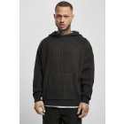 Herren-Sweatshirt // Urban Classics Knitted Hoody black