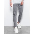 Men's pants chinos P1059 - grey