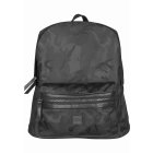 Urban Classics / Camo Jacquard Backpack black camo